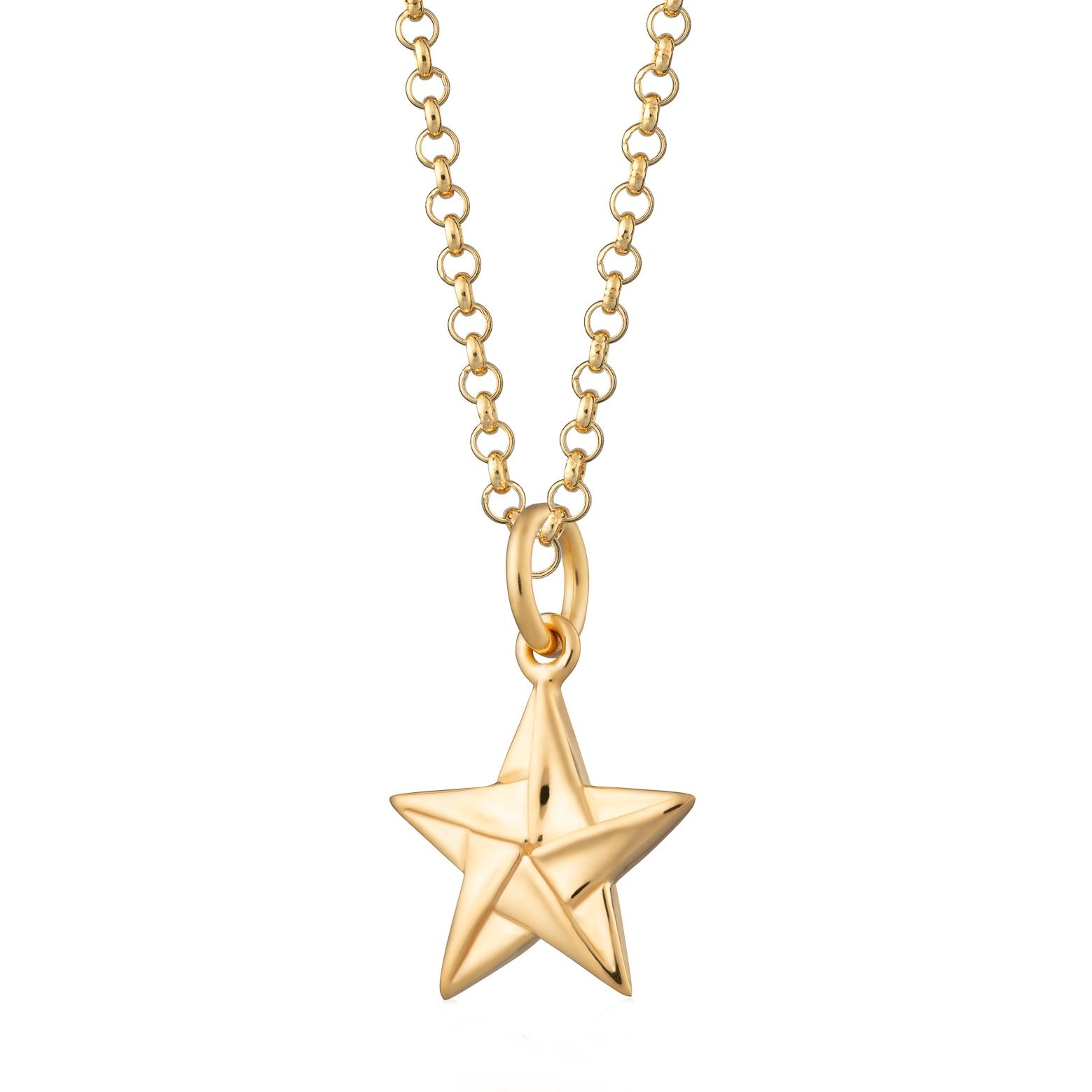 Origami Star Necklace